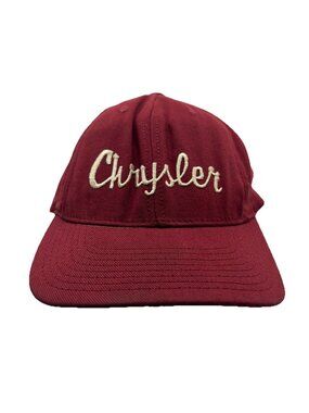 Chrysler Vintage Snapback Trucker Baseball Hat Cap Script Dad 70's Automotive